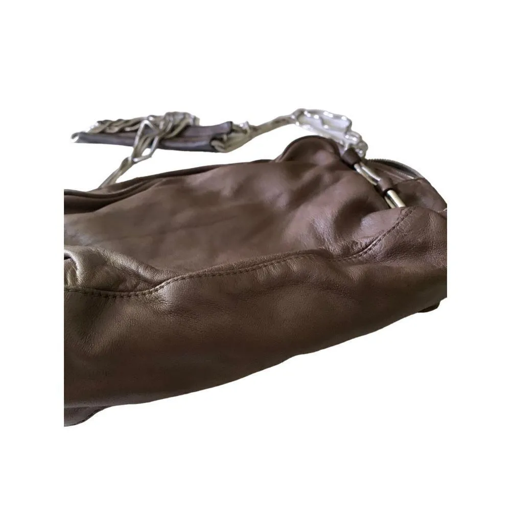 Alexander Wang Brenda crossbody chain shoulder bag brown leather bag - Image 6