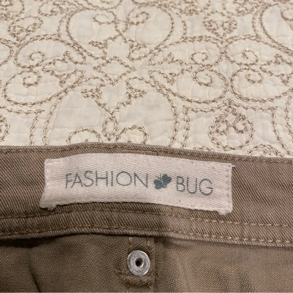 Fashion Bug Women’s Tan Pants Size 14 - Image 5