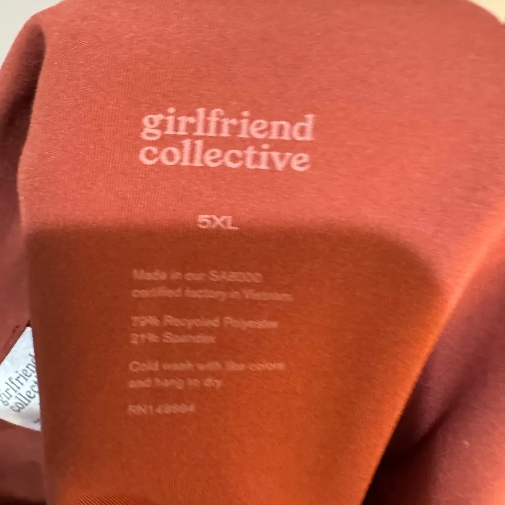 Girlfriend Collective Rust Compressive High-Rise Legging Sz 5X - Image 6