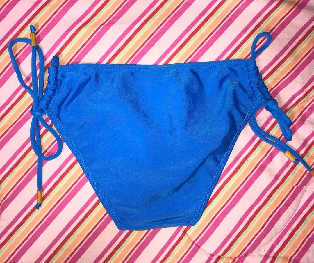 Brazilian Bikini Bottom Blue - Image 2