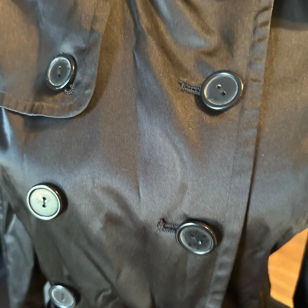 IZ Byer California Black Trench Coat - Image 10