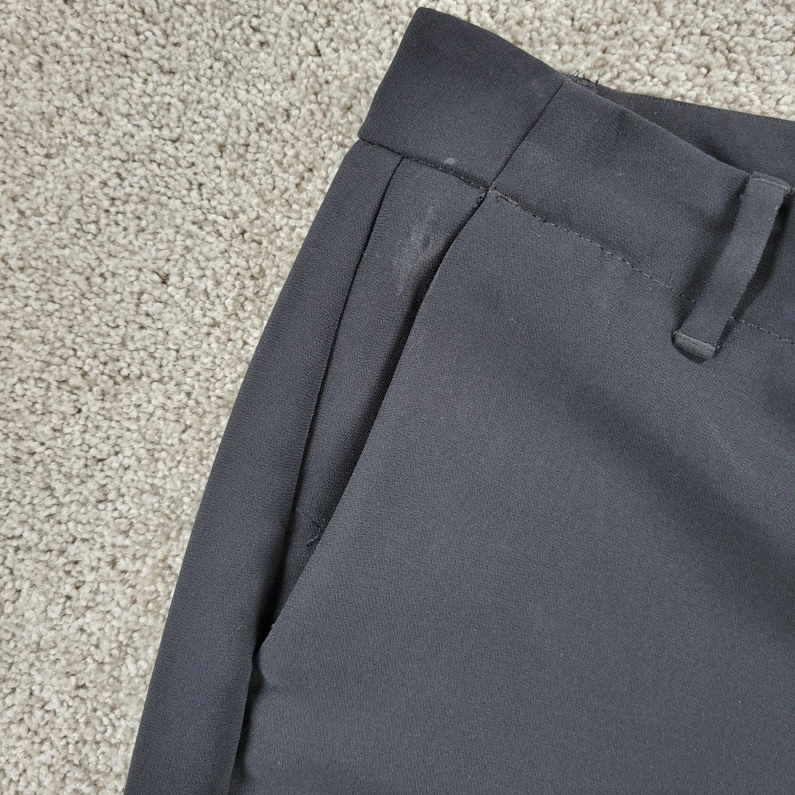 Talbots Womens Pants 12 Black‎ Wide Leg Cropped Career Business Office Dress - Image 12