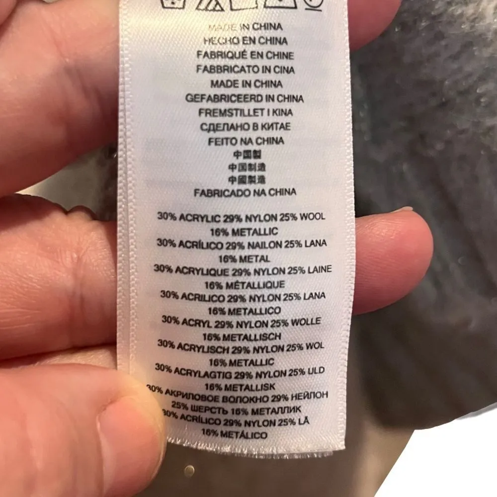 Michael kors wool blend sweater cape SIZE S - Image 7