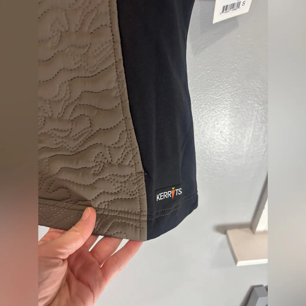 NEW KERRITS UNBRIDLED HORSE QUILTED VEST DRIFTWOOD COLOR SMALL EQUESTRIAN RIDING - Image 7