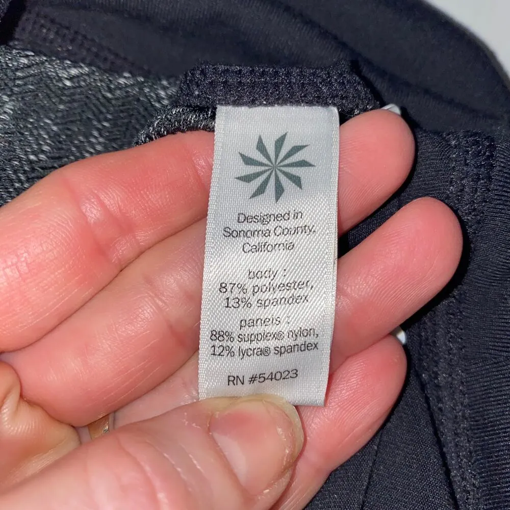 Athleta Drifter Herringbone High Rise Tights Size Small - Image 7