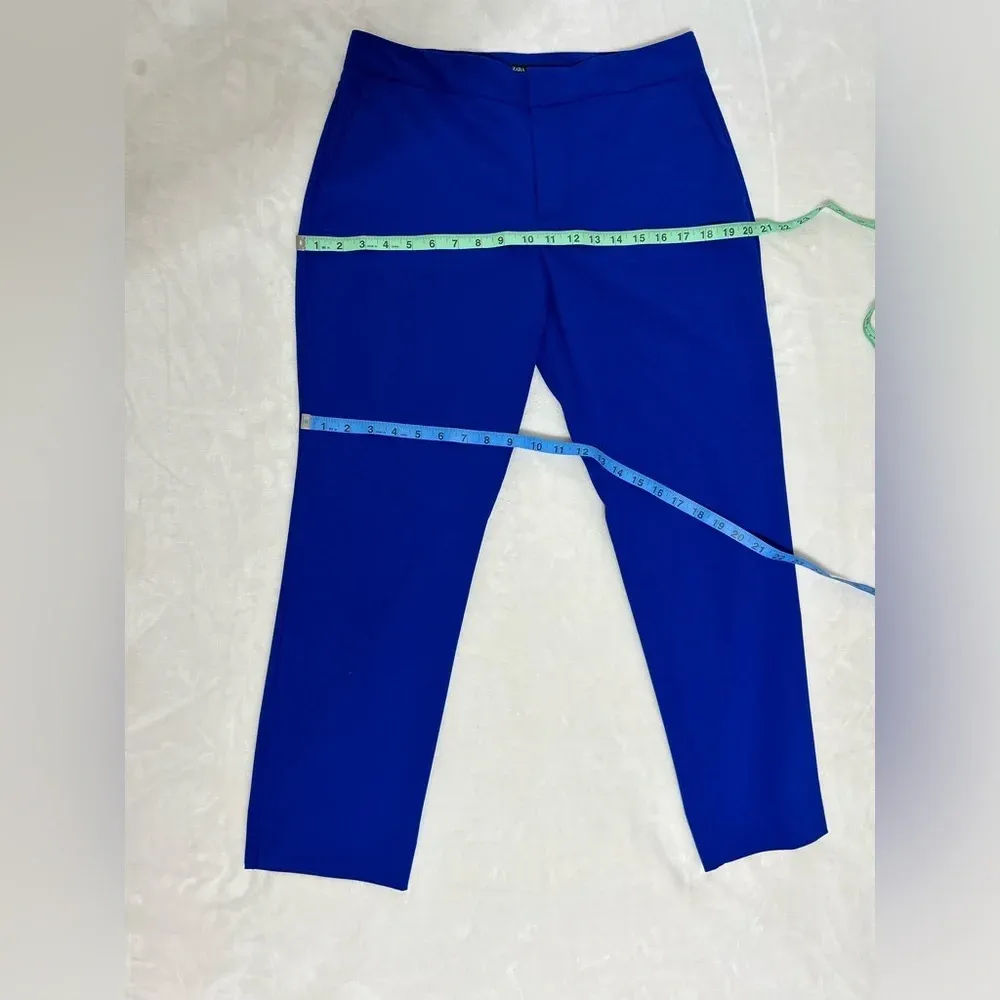 Zara Blue Tailored Dress Jeans - Image 4