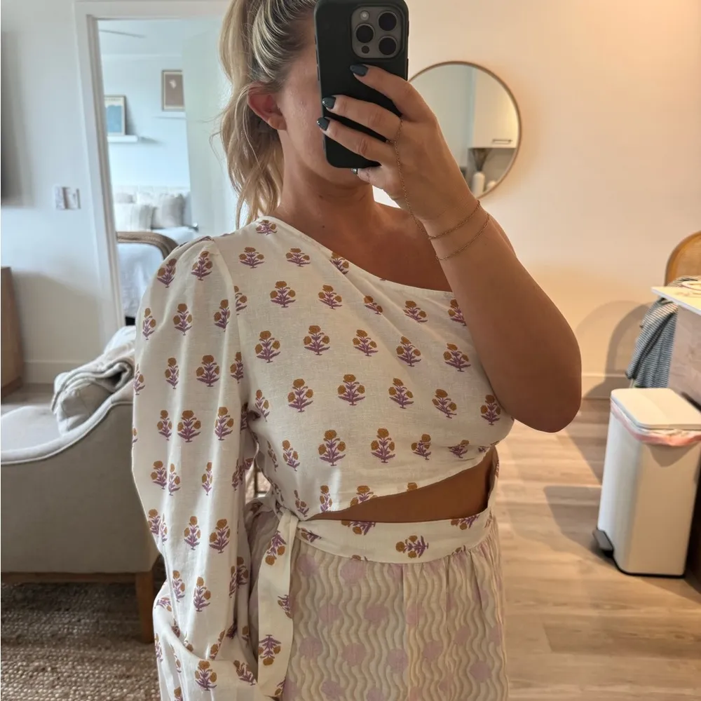 Sea of Love Cut Out Dress White Size L - Image 3