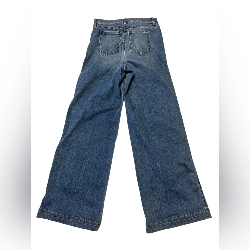 SPANX Wide Leg Jeans Size L Tall - Image 3