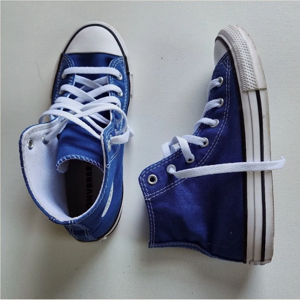 Converse Chuck Taylor Canvas High Top Lace Up All Stars Snorkle Blue W10.5 M8.5 Size 10.5 - Image 3