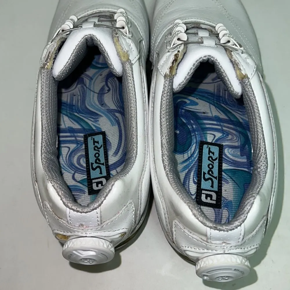 Foot Joy White BOA Closure, waterproof golf shoes‎ Size 8N A19 - Image 6