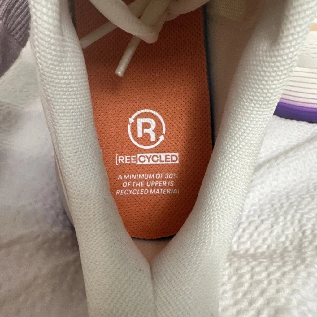 Reebok DMX Comfort Tennis Shoe Women's 8 chalk/purple - Image 6