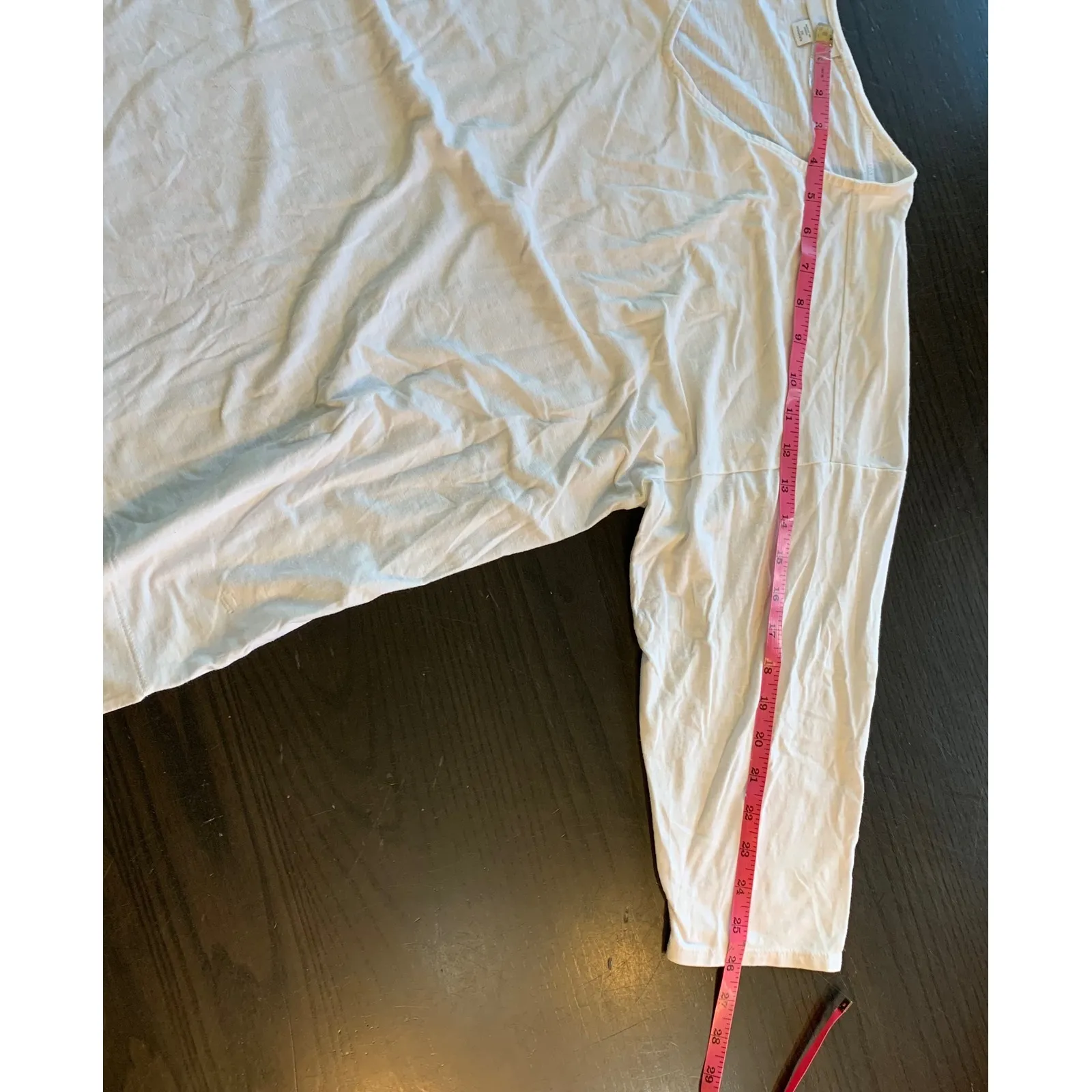 J.Jill Women's 3X White V Neck Short Sleeve‎ Casual Everyday T Shirt READ - Image 11