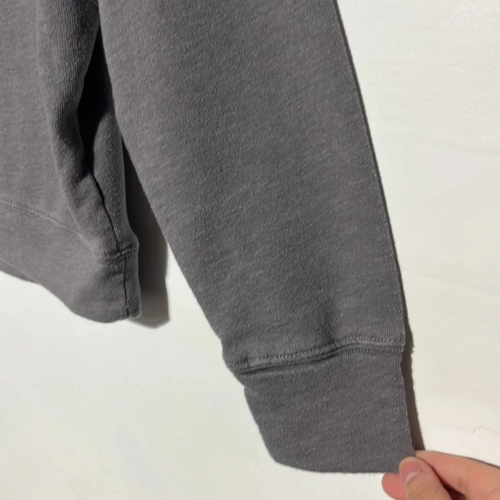 Fabletics Dark Grey Cute Af Camo Detail Crewneck Pullover Sweatshirt Size Small - Image 4