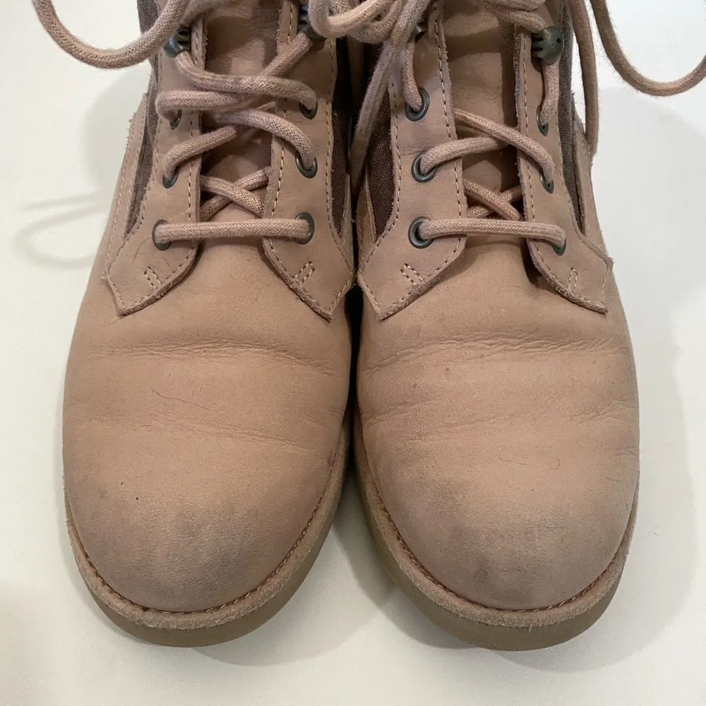 UGG Bethany Canvas Quartz Shoes Pink High Top Size 9 - Image 5