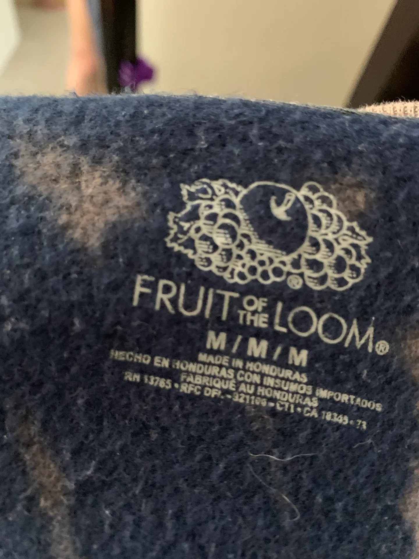 Handmade Bleach Dyed Cropped Crewneck - Image 6