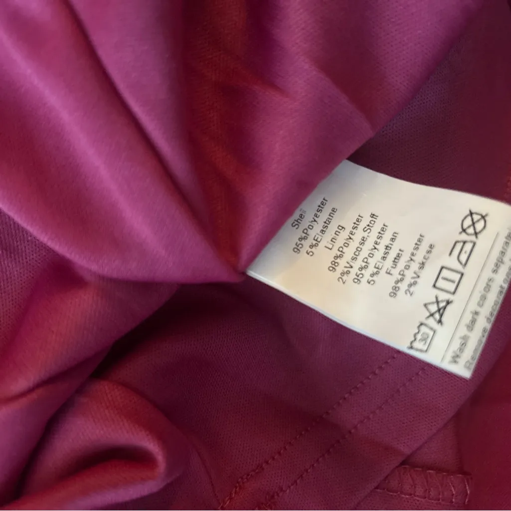 GRACE KARIN Midi Cap Sleeve Tie Waist Work Dress Slit V-Neck Business Casual S - Image 10