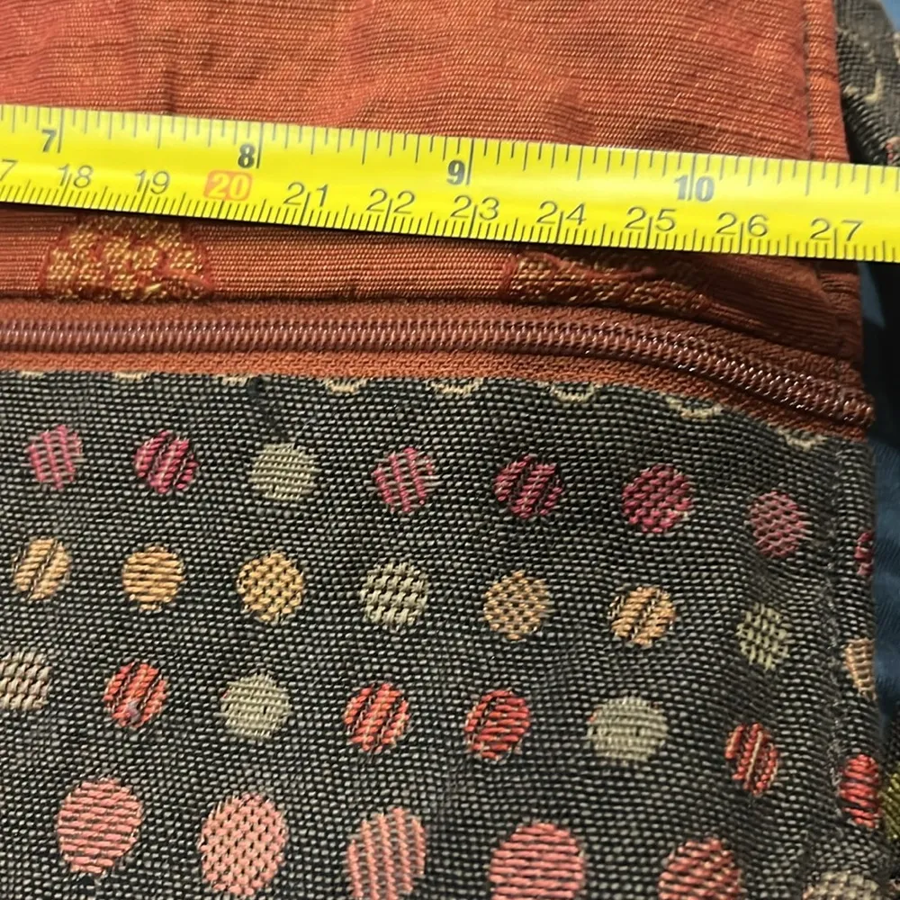 Maruca Women's Medium Shoulder Bag Rustic Tones Casual Handcrafted Red - Image 9