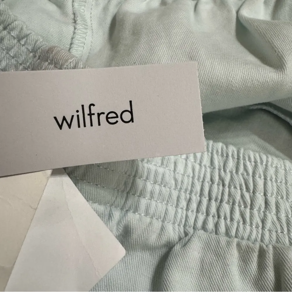 Aritzia Wilfred Free Nova 5” Shorts Blue Size L - Image 11