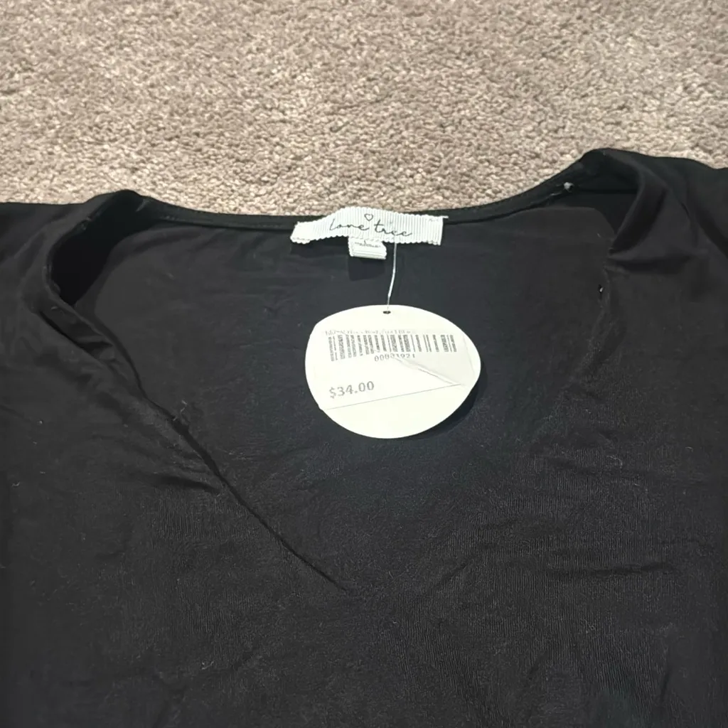 Love Tree Chloe V-Neck Bodysuit SIZE L - Image 3