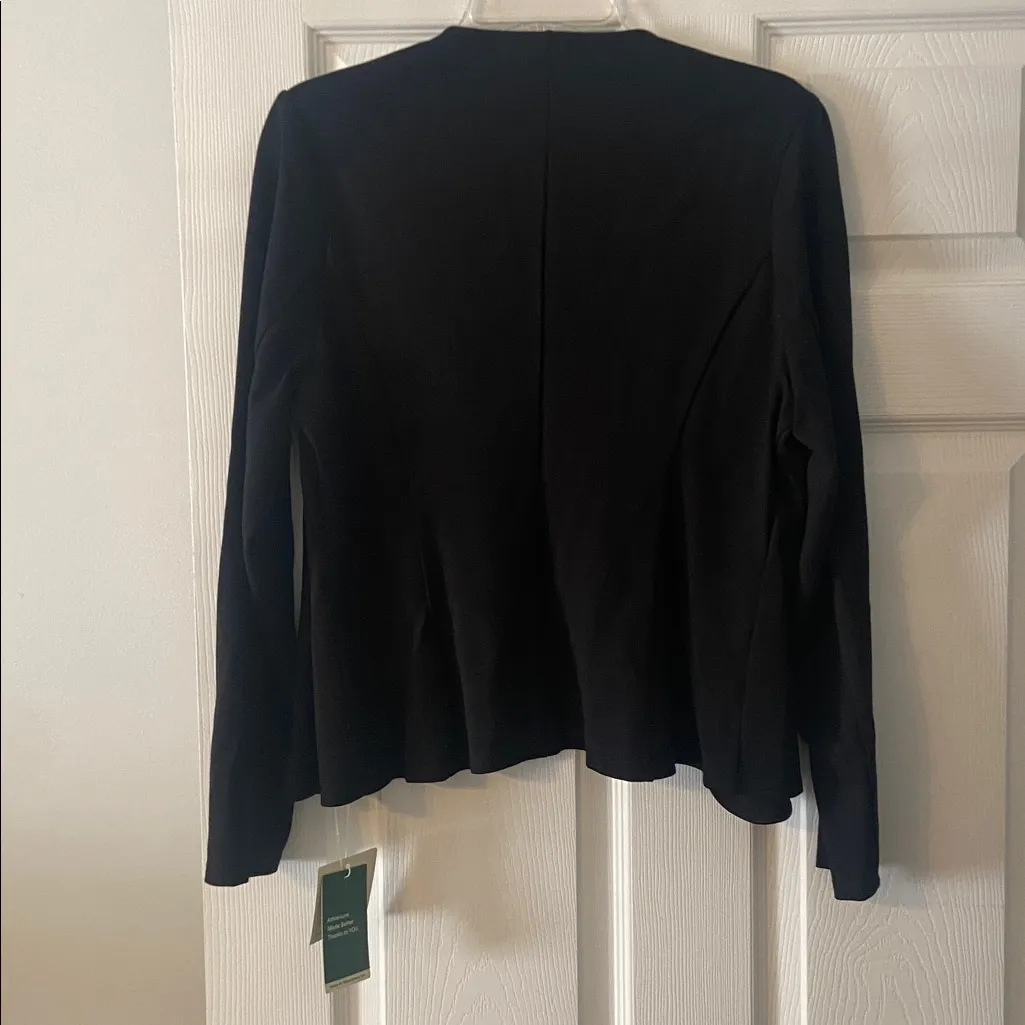 HALARA Black Blazer with Gold Buttons size L brand new length 23” bust 34” - Image 3