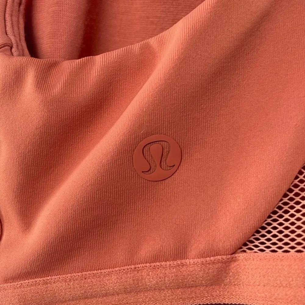 Lululemon x‎ Roksanda My Element Bra in Rustic Coral Garnet Fools Gold Size 2 - Image 8