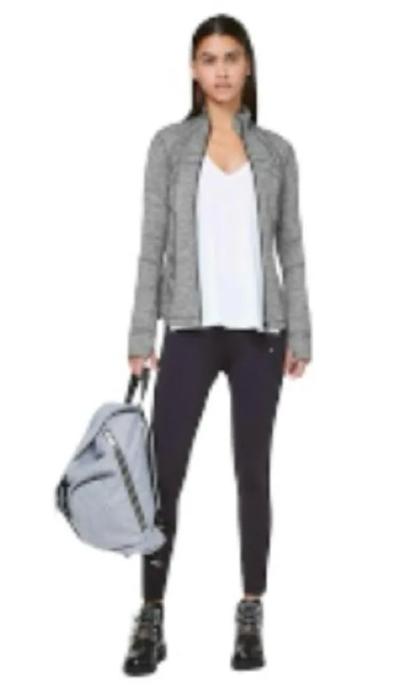 Lululemon Women's Athletica Define Jacket Size 4  w/ Thumb Hole Full Zip - Image 2