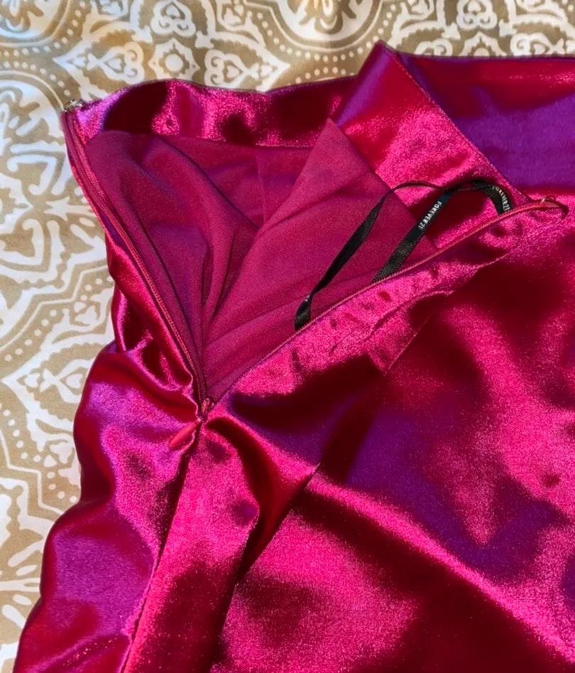 Forever 21 Pink Satin Skirt - Image 7