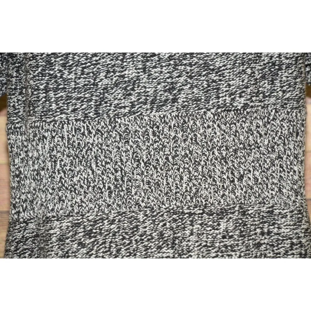 Kenneth Cole Reaction Gray Heathered Ladies XL Short Sleeve Cardigan Chunky Knit - Image 10