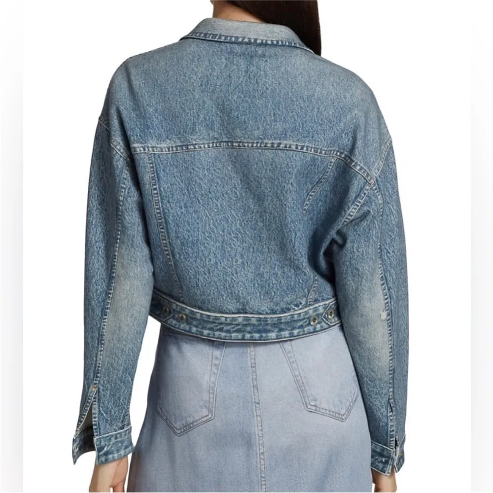Rag and Bone Miramar Printed denim jacket NEW - Image 3