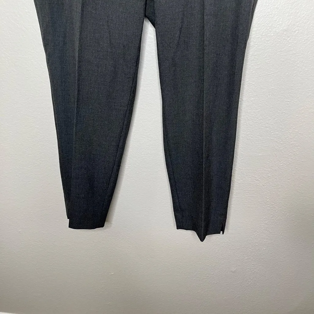 Banana Republic Factory Hayden Tapered Pants Plus Size 18 Charcoal Gray - Image 4