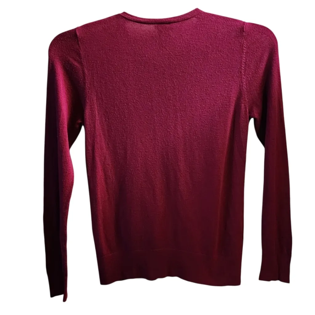 Ann Taylor Petite Long Sleeve Cardigan Size MP - Image 2