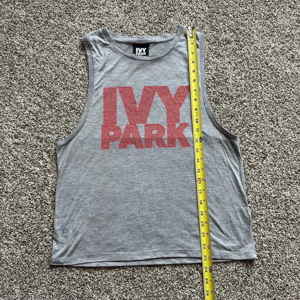 gray sleeveless logo tank top size XXS - Image 9