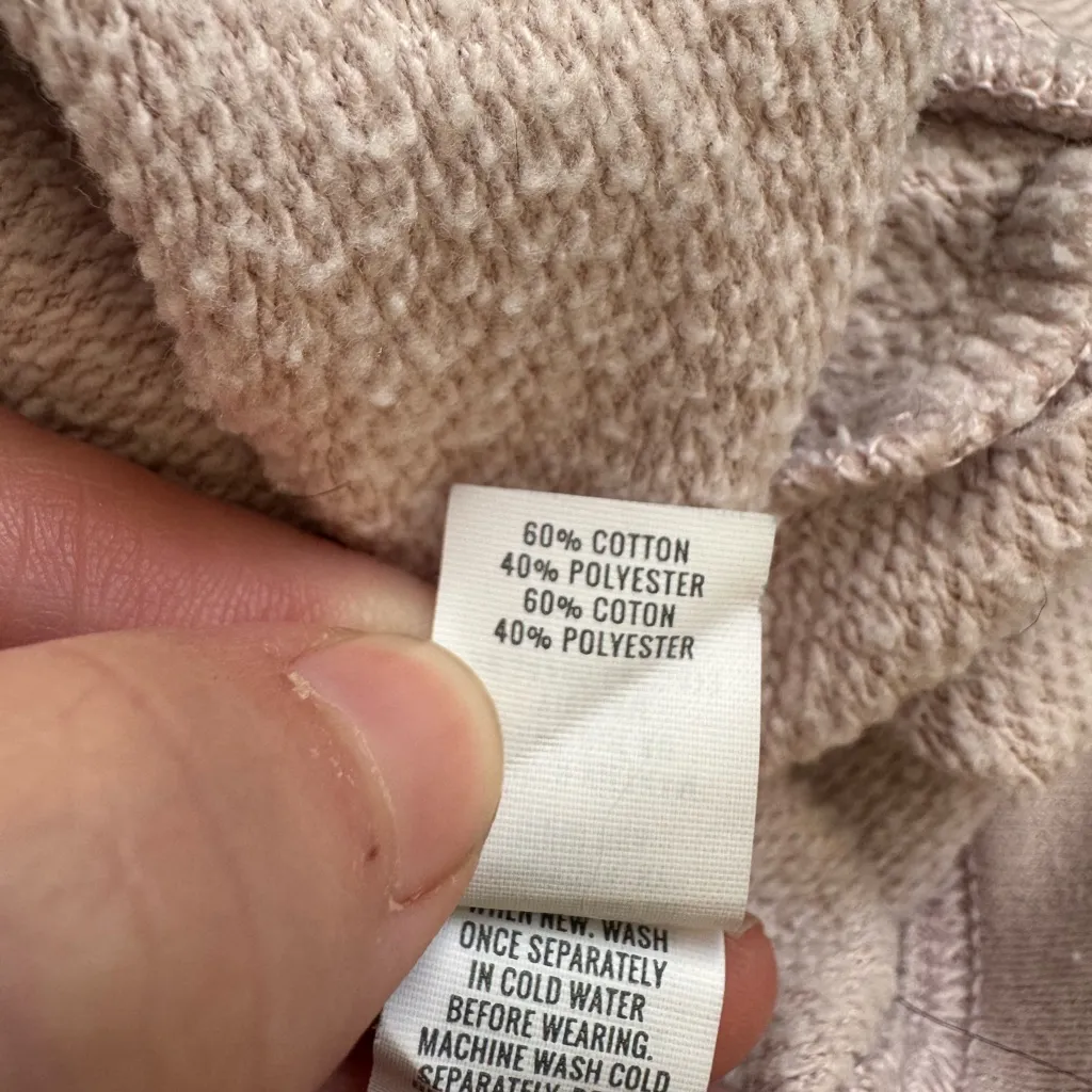 Aerie Jet Setter Hoodie- Light Blush Pink- Size XS - Image 4