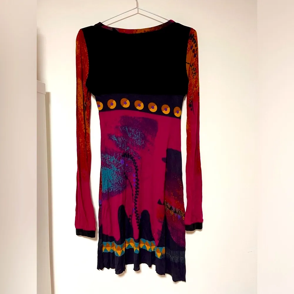 Paramita Y2k graphic pattern dress Purple Size M - Image 3