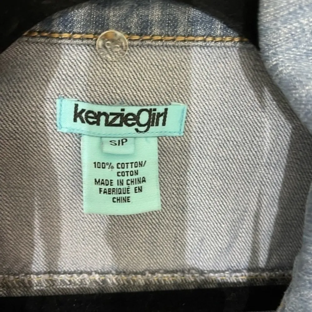 Kenzie Girl denim jacket Size XS - Image 7
