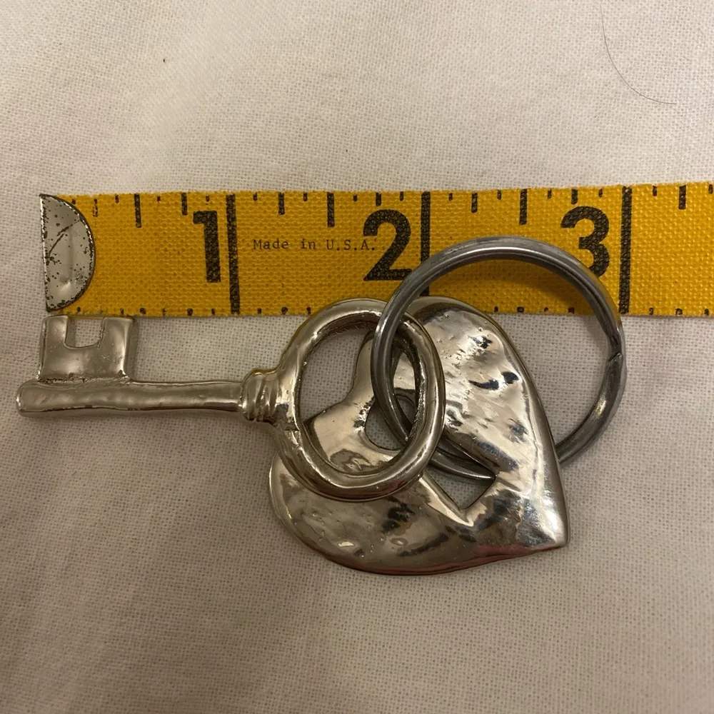 Michael Aram Key to My Heart Keychain Silver - Image 9