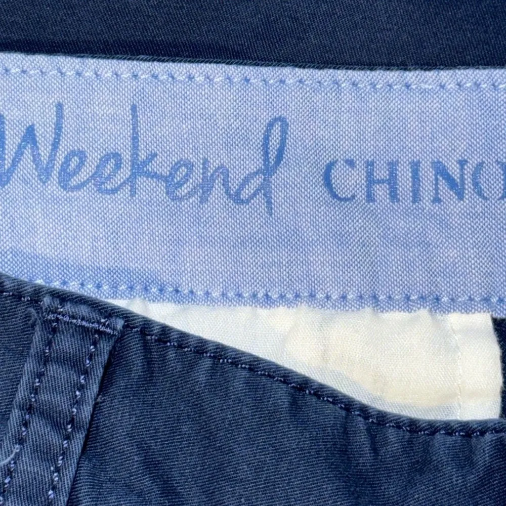 Talbots Weekend Chino Capri Pant Navy Sailboat Embroidery Nautical Women’s 12 P - Image 7