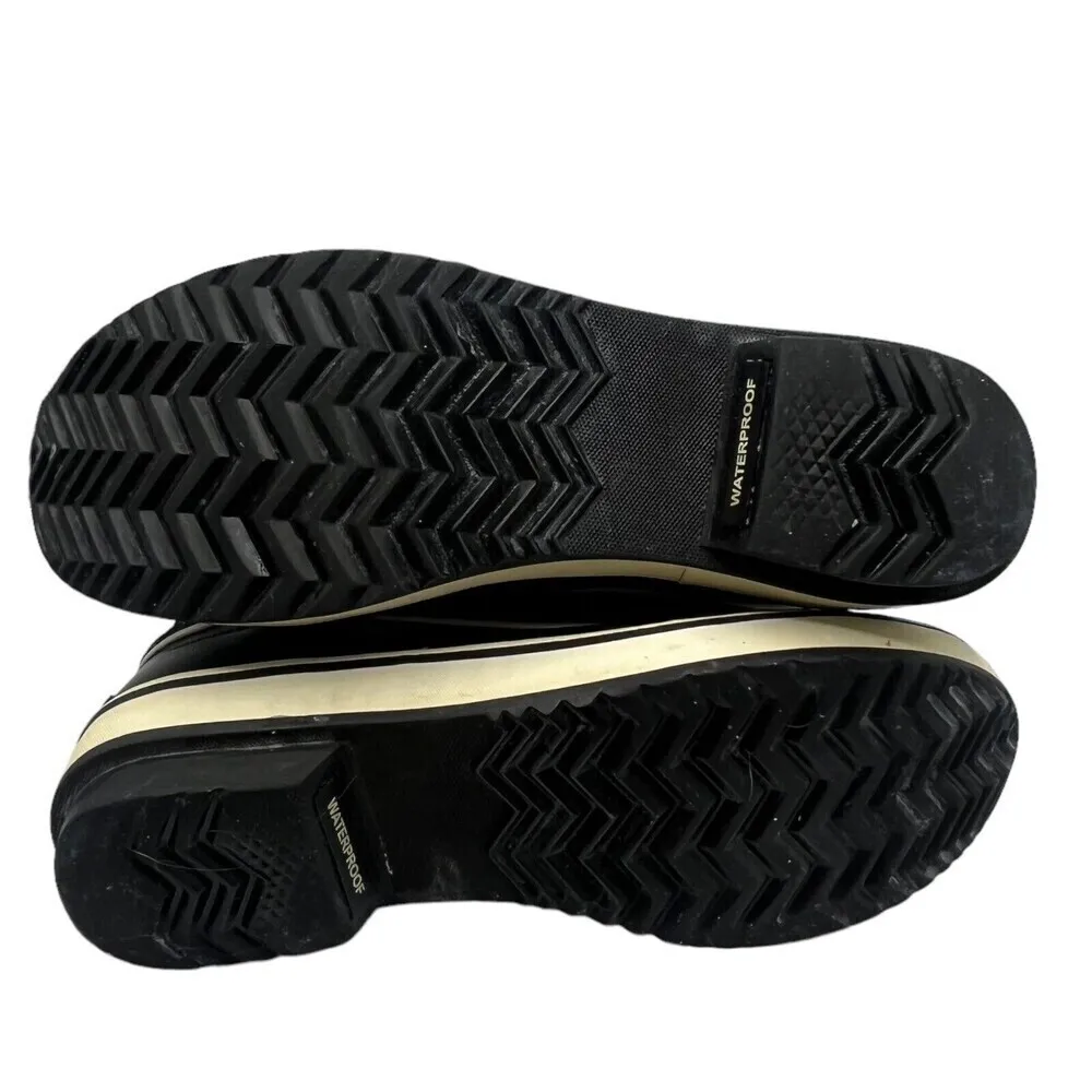 Sorel Tivoli NL1631-010 Boots Women’s Size 7 Black Waterproof Faux Fur Winter - Image 9