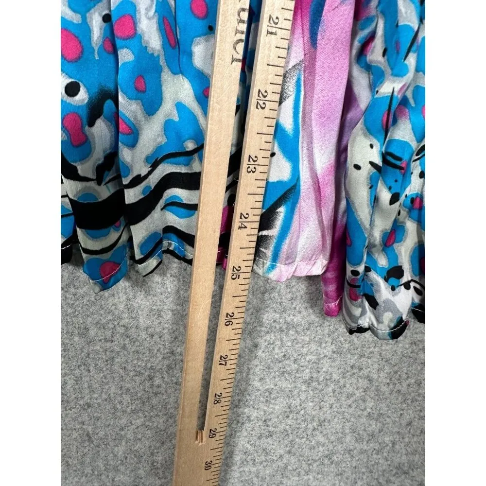 Alberto Makali Small Women Top Long Sleeve Crinkle Lace Fairy Whimsigoth Y2k - Image 5