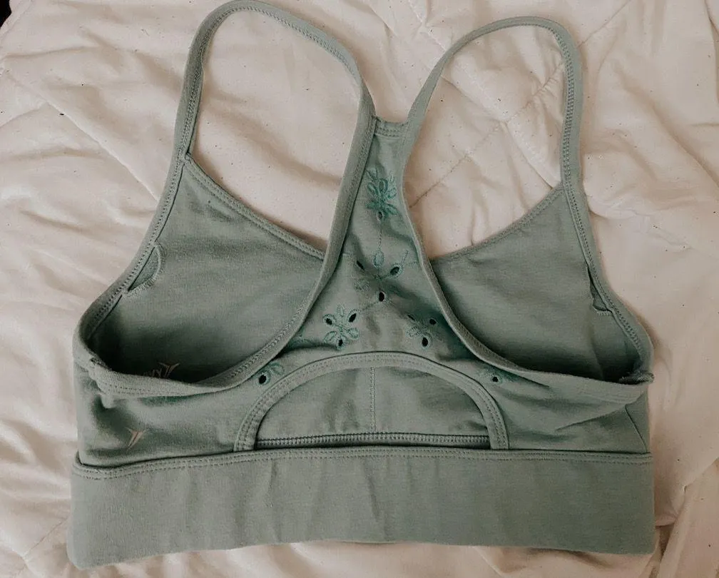 Teal Sports Bra - Image 2
