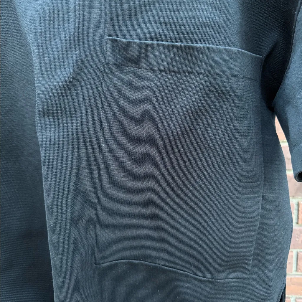 Rag & Bone Black Short Sleeve Oversized Heavyweight Jersey Top Shirt Size M/L - Image 2