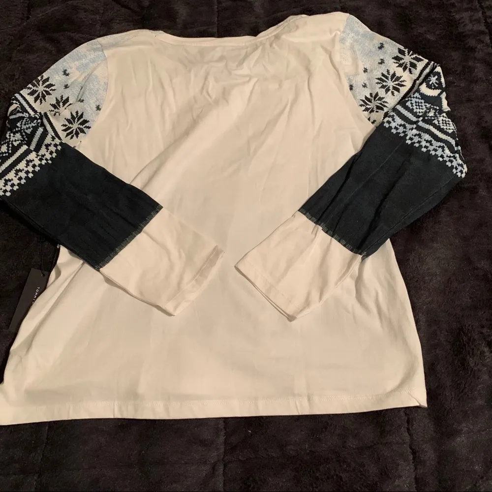 Tommy Hilfiger Fair Isle Cotton Top - Image 6