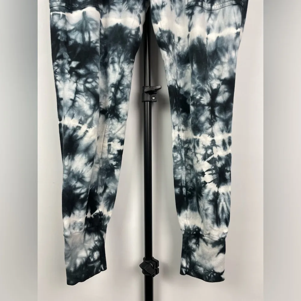 Young Fabulous & Broke Reid Navy‎ White Splatter Tie Dye Drawstring Joggers - Image 6