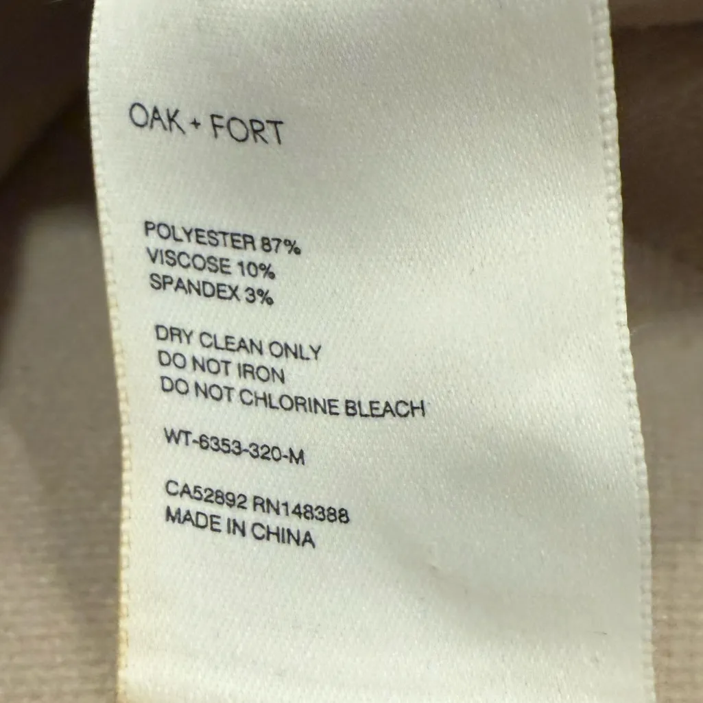 Oak + Fort Heavy Shacket — Men’s Large Tan - Image 4