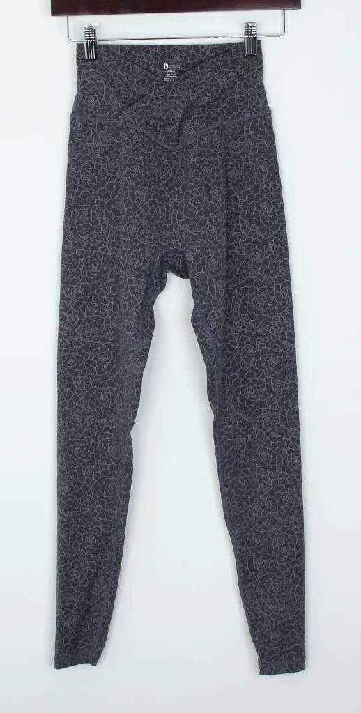 Buffbunny Womens Siren Cross V Waist Leggings Eden Floral Size S Athletic - Image 1