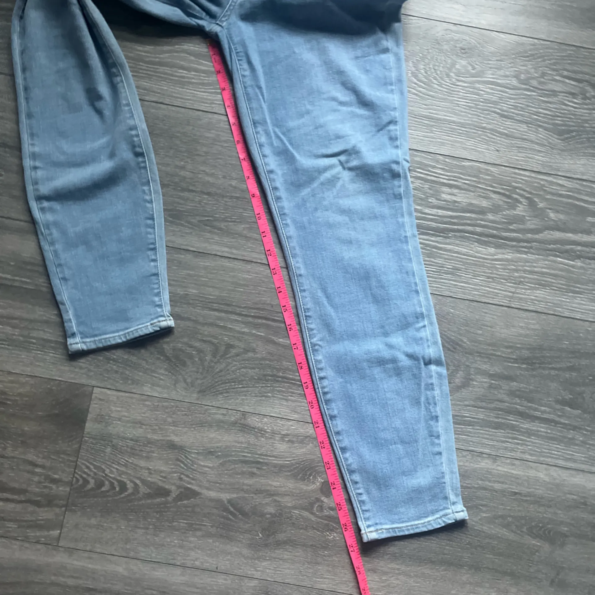 PAIGE Denim Light Blue Verdugo Ankle Skinny Stretch Jeans Size 29 Spring Classic - Image 9