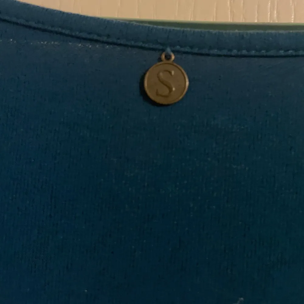 Soft Surroundings Turquoise Long Sleeve MIDI Dress Size L Oversized Minimalist - Image 6