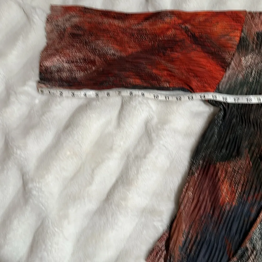 NWT ZARA size small Printed Pleated Kimono Top - Image 12