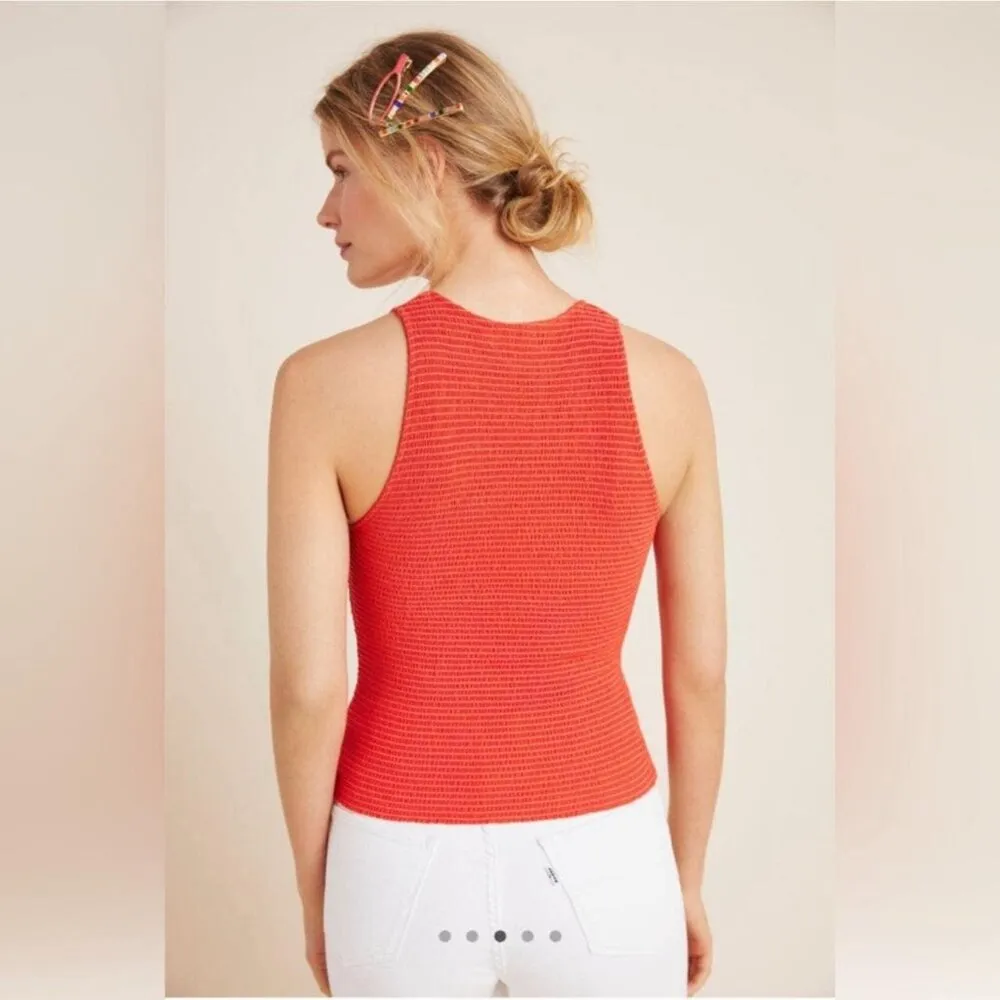 Nation LTD Size Medium  Christine Smocked Tank Stripe - Image 3