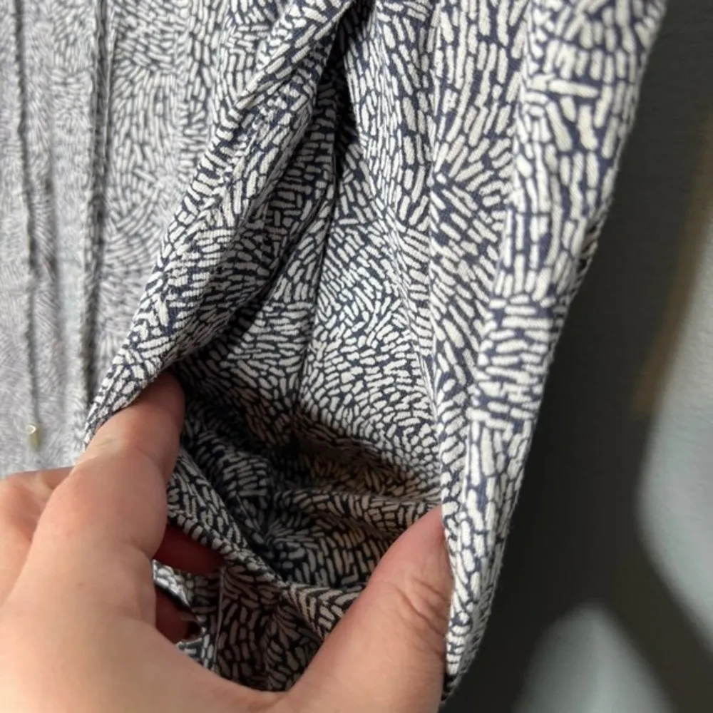 Hanro of switzerland black & white pull on lounge pajama pants pockets sz medium - Image 6